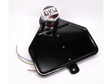 Targa con supporto con luce