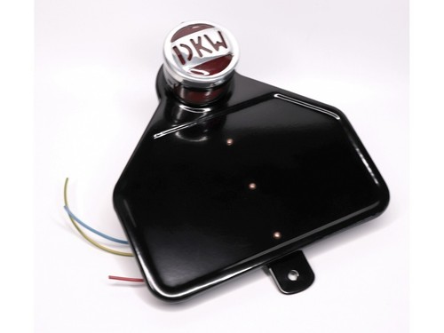 Targa con supporto con luce