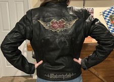 Giacca di pelle donna (M)