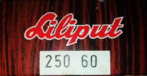 Liliput 250 carro - 60, cisterna