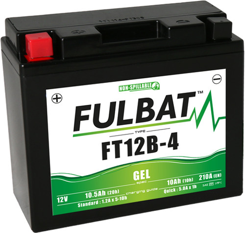 Bateria moto gel fulbat - bateria,