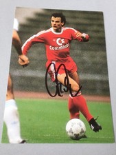 ARMIN ECK Bayern Monaco cartolina autografata Commodore firmata 10x15