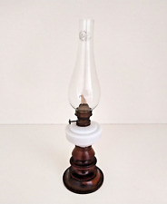 Lampada Lumiera a Petrolio Antica Vecchia Vintage a Olio Epoca Fine 800 Ottima