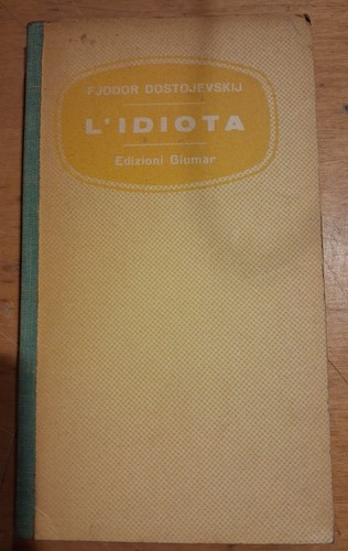 Libro romanzo idiota fedor - romanzo,