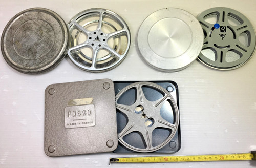 Bobine per film 8mm con - film,