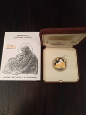 5 EURO VATICANO  2023 ARGENTO E ORO - I DODICI APOSTOLI - S.GIOVANNI