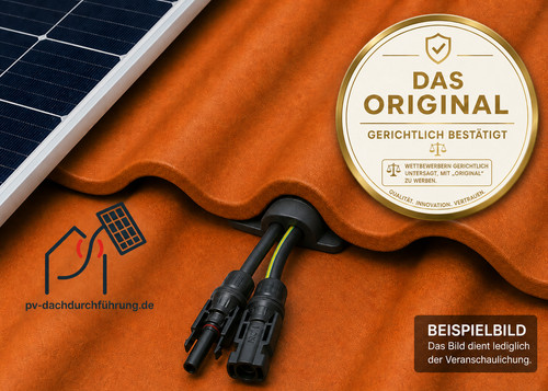 Passaggio cavo fotovoltaico