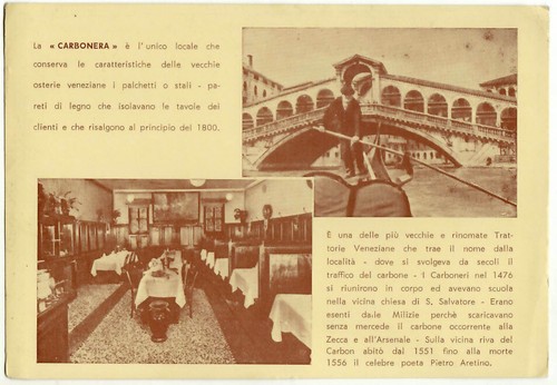 Venezia ristorante antica - ristorante, "antica