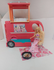 Barbie Pop Up Motor Home Rosa