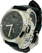 Orologio Uomo Panerai Luminor 1950 3Days GMT PAM01321 T0764 Nero Ottimo A4812