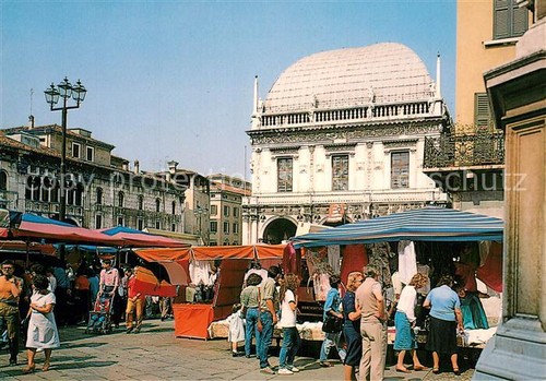 Brescia mercato piazza - brescia, di