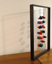 MASSIRONI MANFREDO (Padova, 1937 - 2011) STRUTTURA SOSPESA tecnica mista (solidi