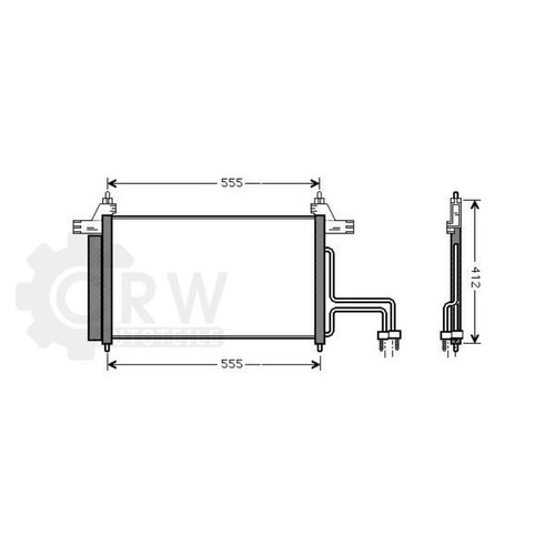 Condensatore climatizzatore - condensatore,