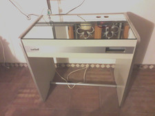 banco da negozio ottica vetro luce interruttore retroilluminato neon da riparare