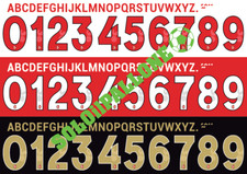 kit nome + numero plastichina x maglia bari 17-18 bianco, rosso o color oro