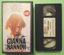 Vhs Gianna Nannini Giannissima Film Ita Musicale Videocassetta Ex Nolo 1991(V13)
