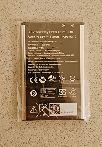 Batteria asus zenfone - 2, laser