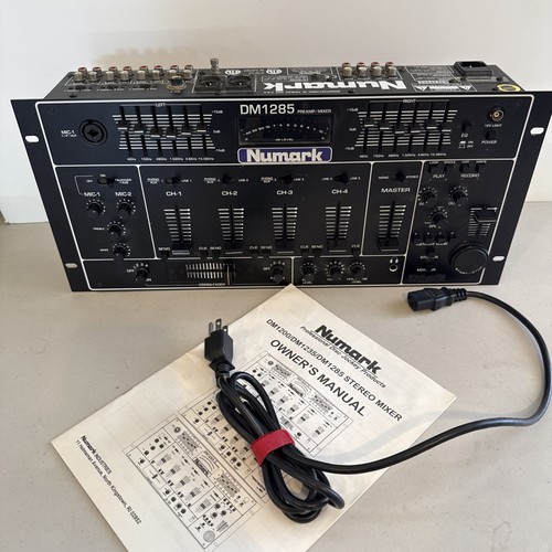 Numark dm1285 mixer - dm1285, analogico