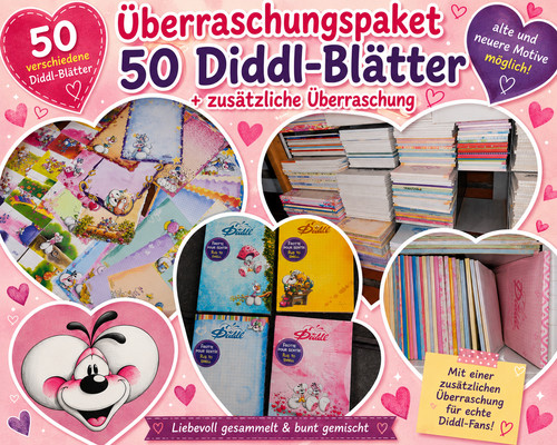Diddl confezione blocchi - confezione,
