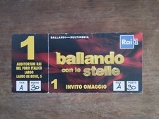 INVITO OMAGGIO RAI 1 BALLANDO