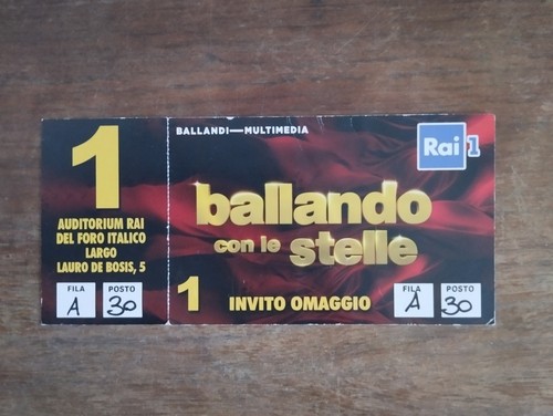 Invito omaggio rai ballando - 1,