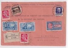 1931 - ESPRESSO PER LA SVIZZERA CON IMPERIALE E BIMILLENARIO VIRGILIANO