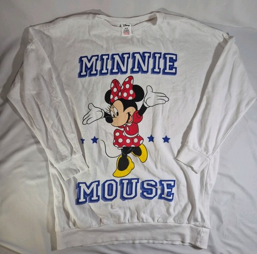 Felpa bianca disney minnie - disney,