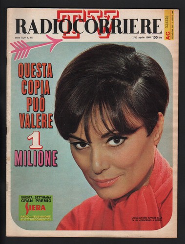 Radiocorriere 1968 gran - radiocorriere, 15/1968