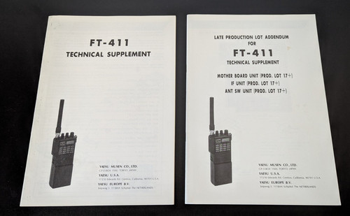 Yaesu 411 supplemento - ft-411,