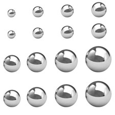 Sfere in acciaio inox diametro