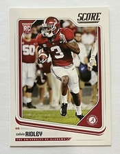 2018 Panini Score CALVIN RIDLEY RC #380. Giaguari, Falchi, Alabama. ???