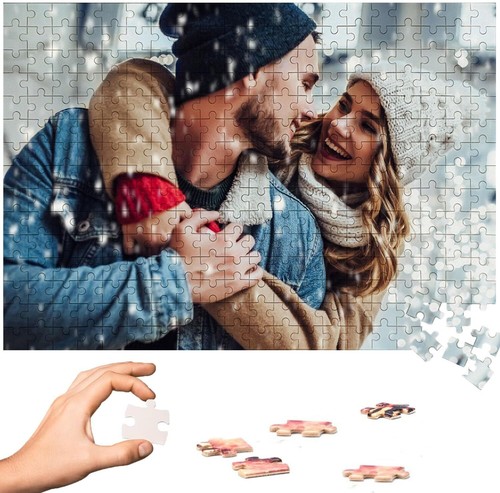 Puzzle testo foto - puzzle,