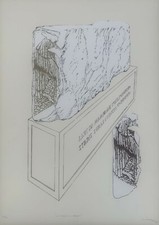 TROTTA ANTONIO "La nascita di Afrodite"  Litografia su carta 70x50 cm