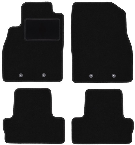 Tappetini velluto nero opel - nero,