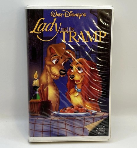 Lady the tramp vhs disney - vhs,