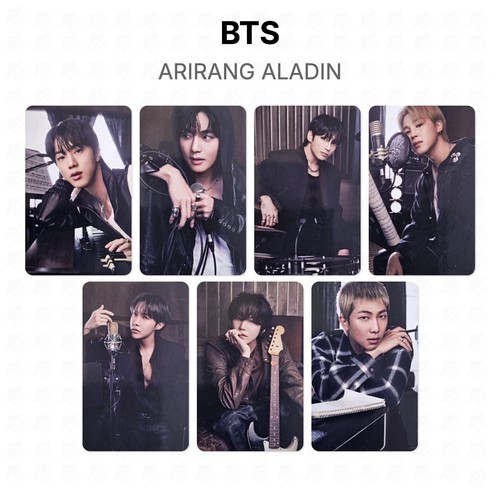 Bts arirang aladin cartolina - bts,
