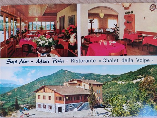 Cartolina vintage bobbio - cartolina,