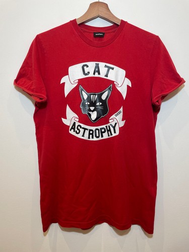 Diesel shirt rossa cat - rossa, "cat
