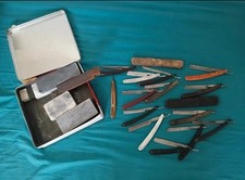 Collezione antica rasoi e