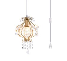 Elegant Mini Chandelier Plug