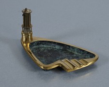 Posacenere in ottone effetto