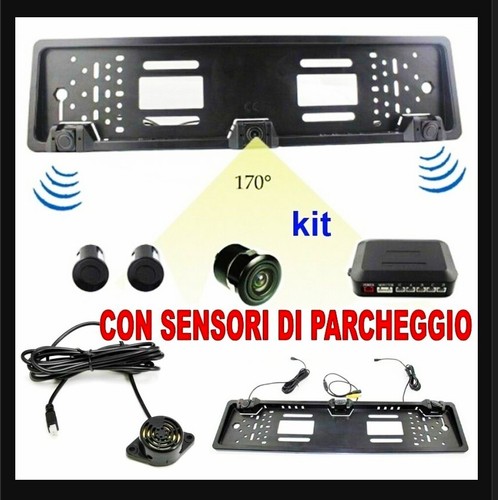 Porta targa con - targa,