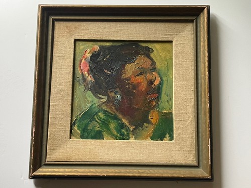 Antico quadro americano nero