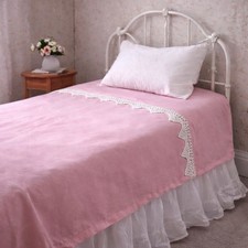 Lenzuolo piatto doppio rosa