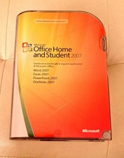 Microsoft Office 2007 Home and Student Licenza CD originale
