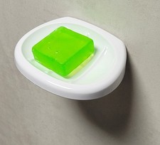 UNO Porta Sapone Plastica Bianca " Produkteconomy "