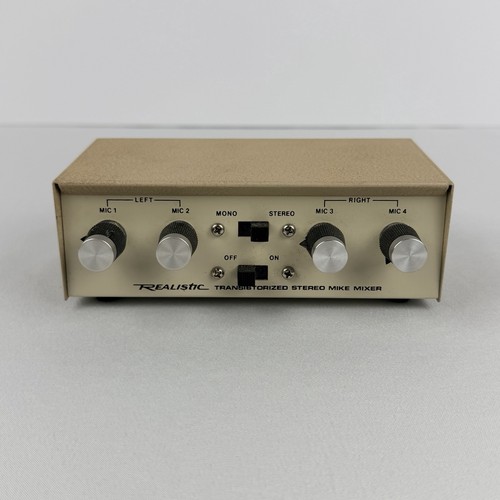 Mixer microfono stereo