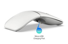 Mouse ad arco wireless M9 per