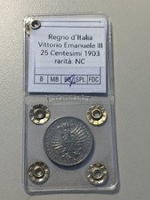 ITALIA REGNO 25 CENTESIMI 1903
