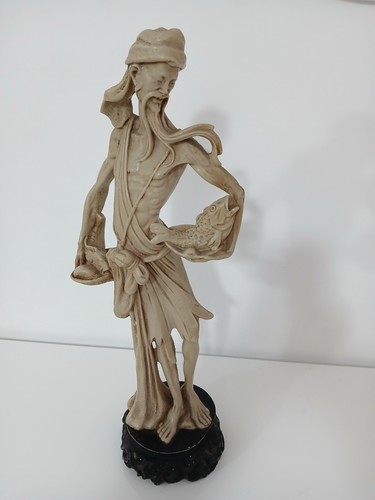 Statua vintage orientale uomo - statua,